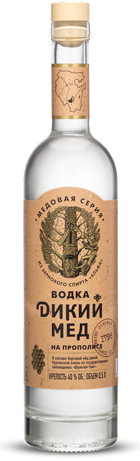 Дикий мёд на прополисе - фото